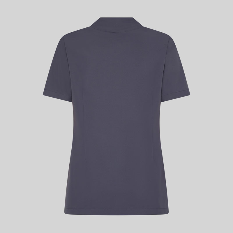 Chaqueta de microfibra gris marengo Elena