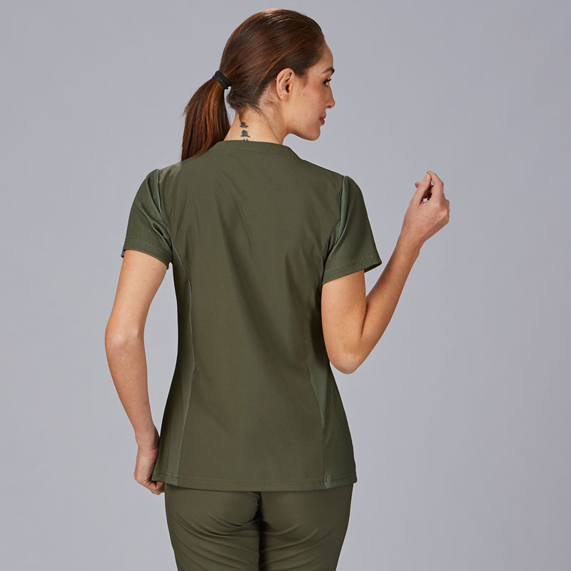 Pijama sanitario caqui manga Canalé Rosell - Gary's 600064