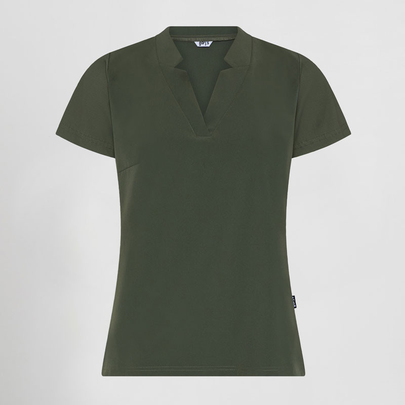 Pijama sanitario caqui manga Canalé Rosell - Gary's 600064