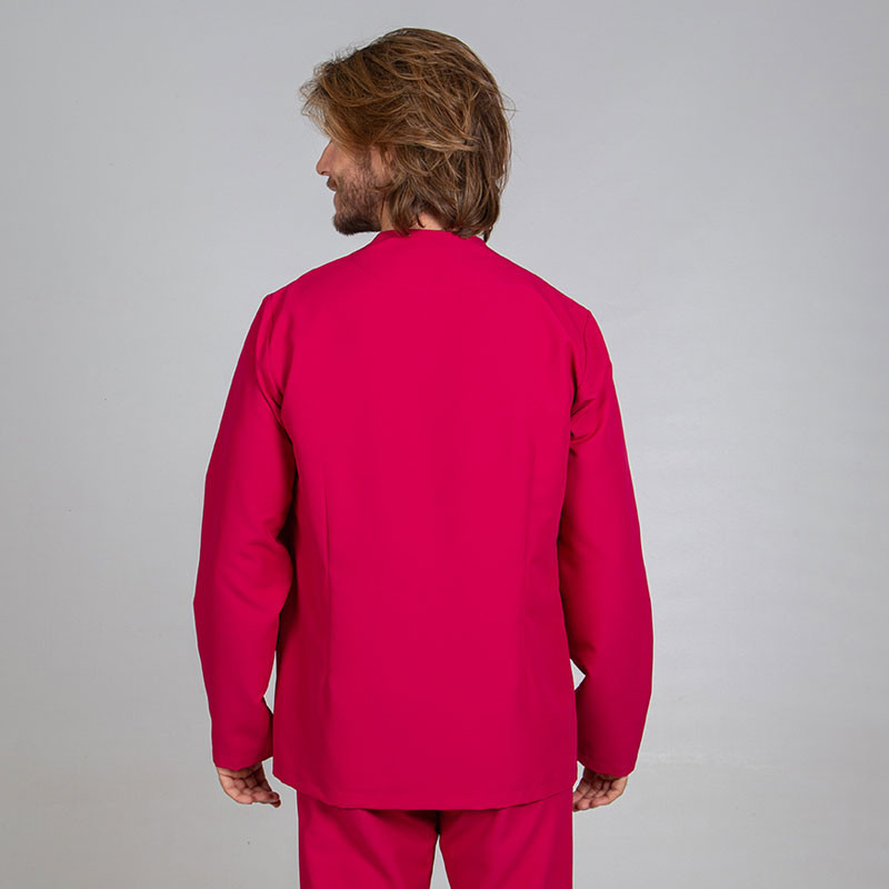 Chaqueta laboral Fabián de microfibra frambuesa - Gary's