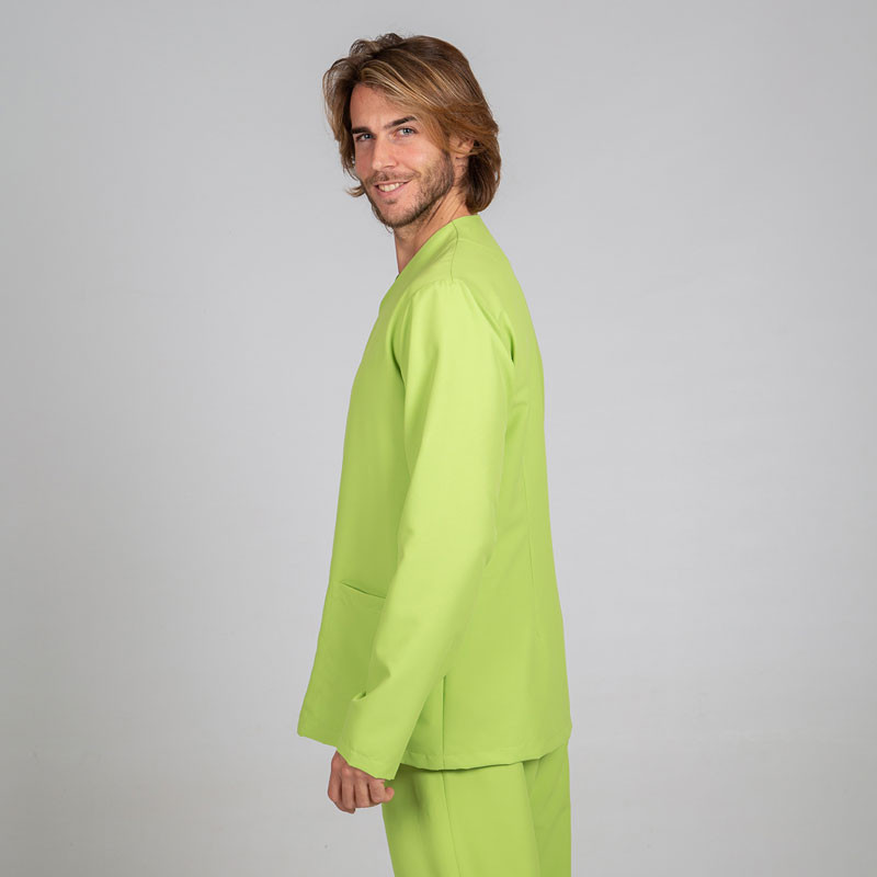 Chaqueta laboral de hombre microfibra Fabián pistacho - Gary's