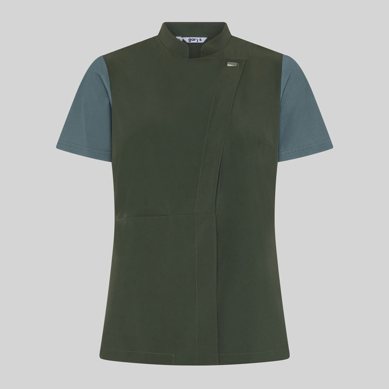 Casaca caqui de mujer Della manga tejido Canalé - Gary's 600065