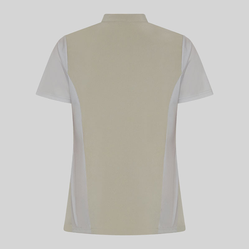 Casaca laboral beige Della manga tejido Canalé - Gary's 600065