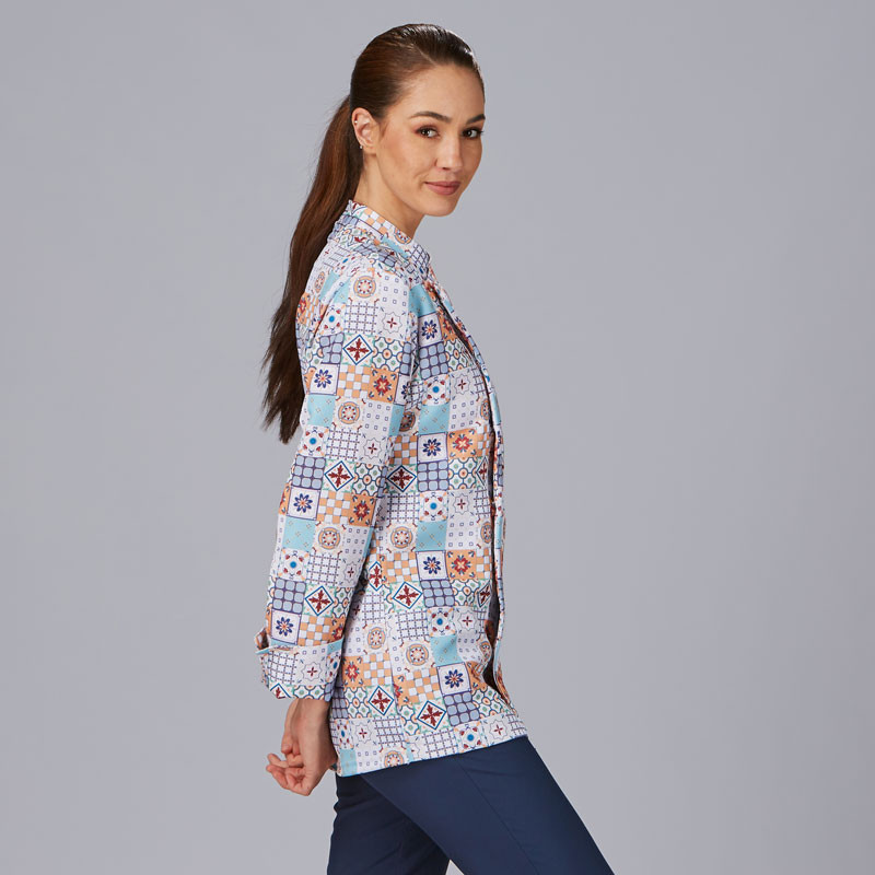 Chaqueta cocina Vázquez estampado Porto - Gary's 930043