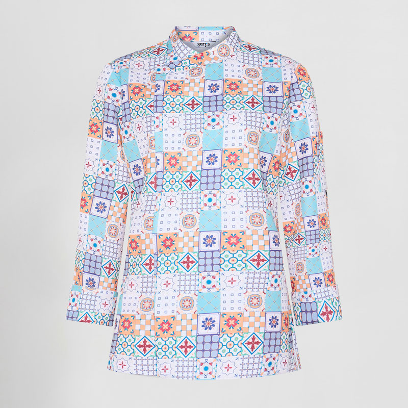 Chaqueta cocina Vázquez estampado Porto - Gary's 930043