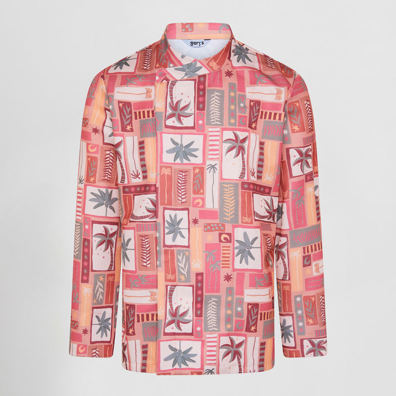Chaqueta cocina Vázquez estampado Cuba - Gary's 930043