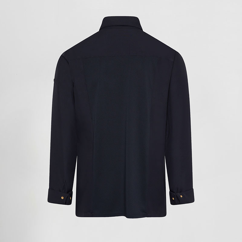 Chaqueta cocina negra para hombre Tommaso - Gary's 930035