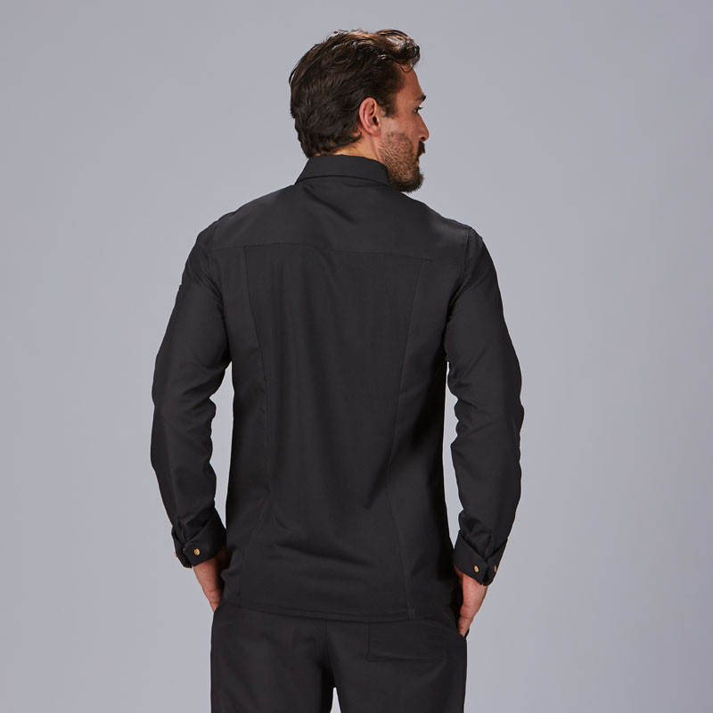 Chaqueta cocina negra para hombre Tommaso - Gary's 930035