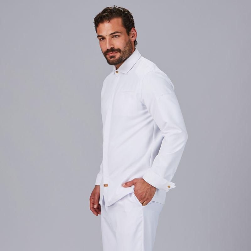 Chaqueta cocina blanca para hombre Tommaso - Gary's 930035
