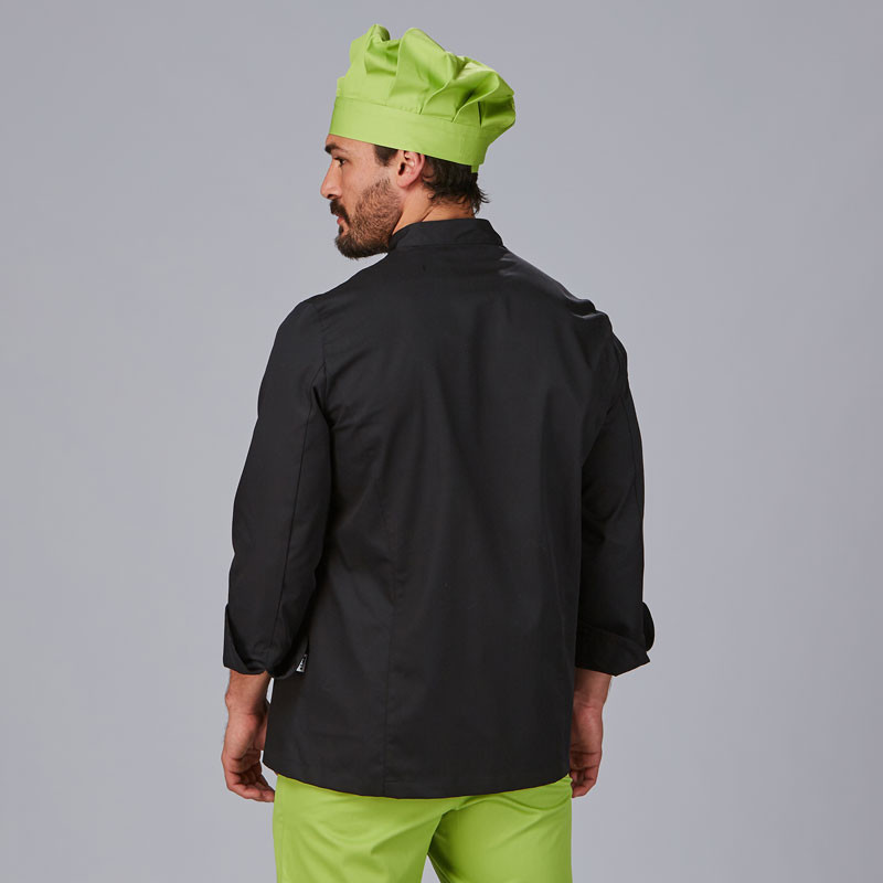 Chaqueta cocina Niza negra personalizable - Gary's 930400