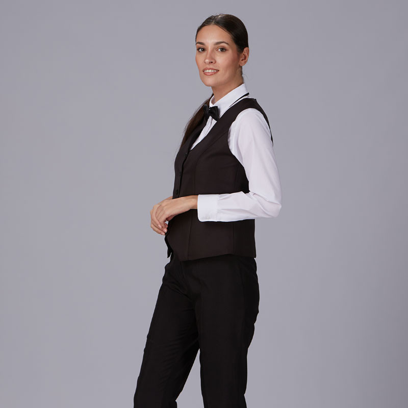 Chaleco de camarera negro - Gary's 993400
