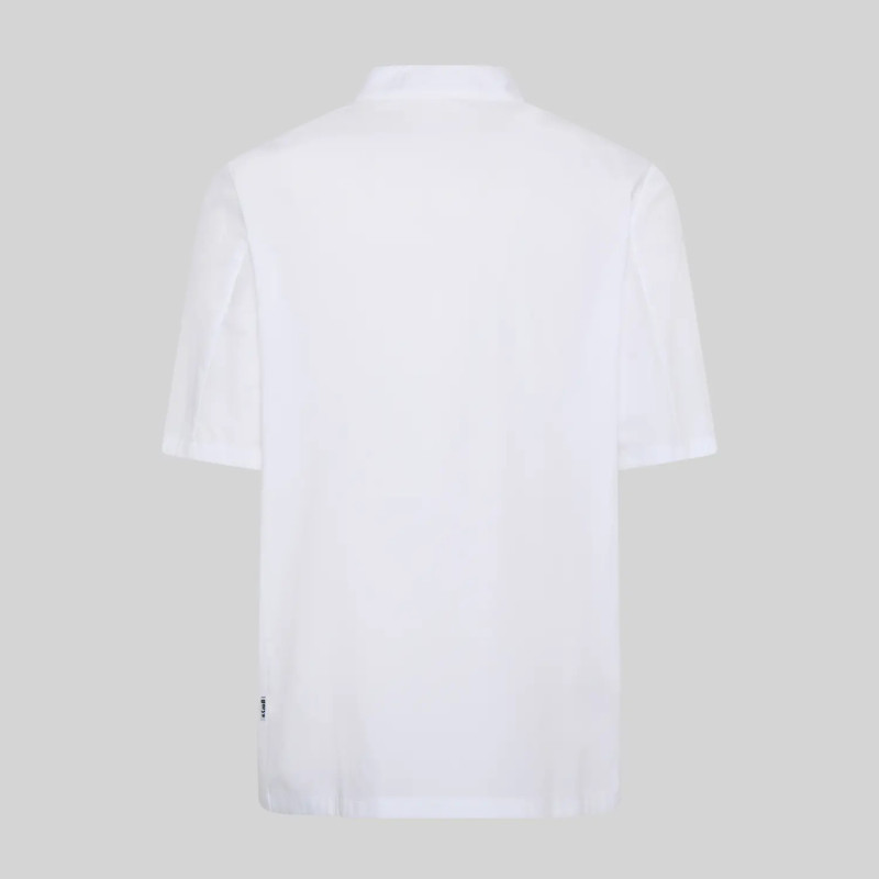 Chaquetilla de cocinero popelín fino blanco - Gary's 916000