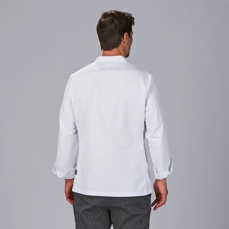 Chaqueta de cocina Ortiz blanca de Gary's