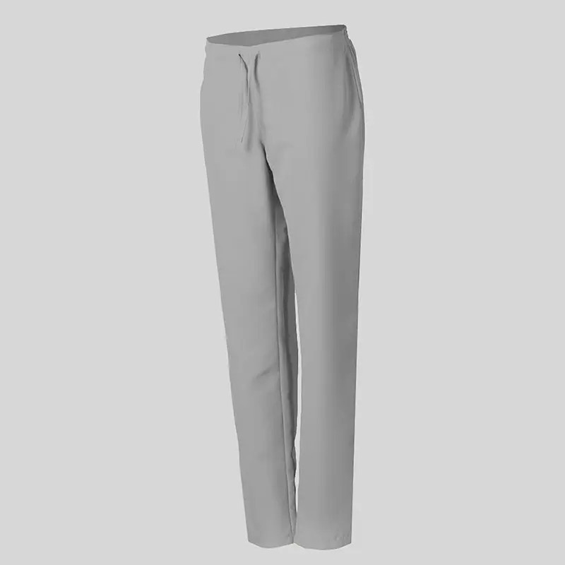 Pantalón laboral de pitillo mujer microfibra gris perla- Gary's 702400