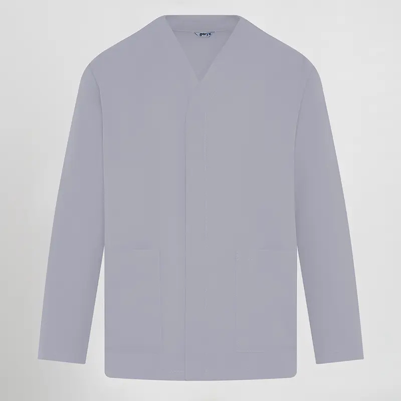 Casaca de microfibra gris perla Néstor - Gary's