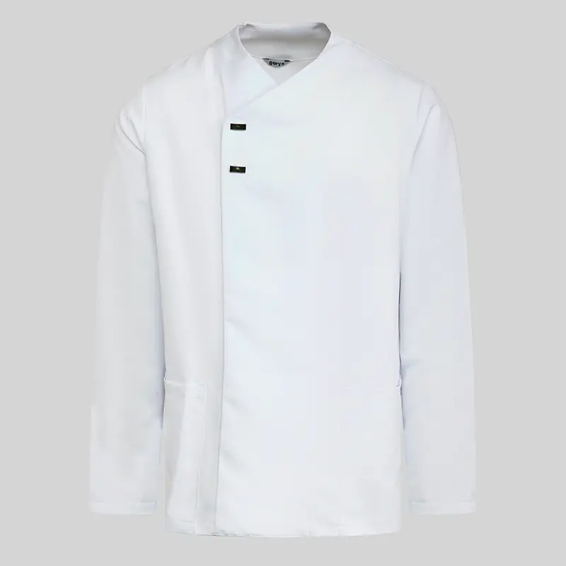 Chaqueta laboral Fabián de microfibra blanca - Gary's