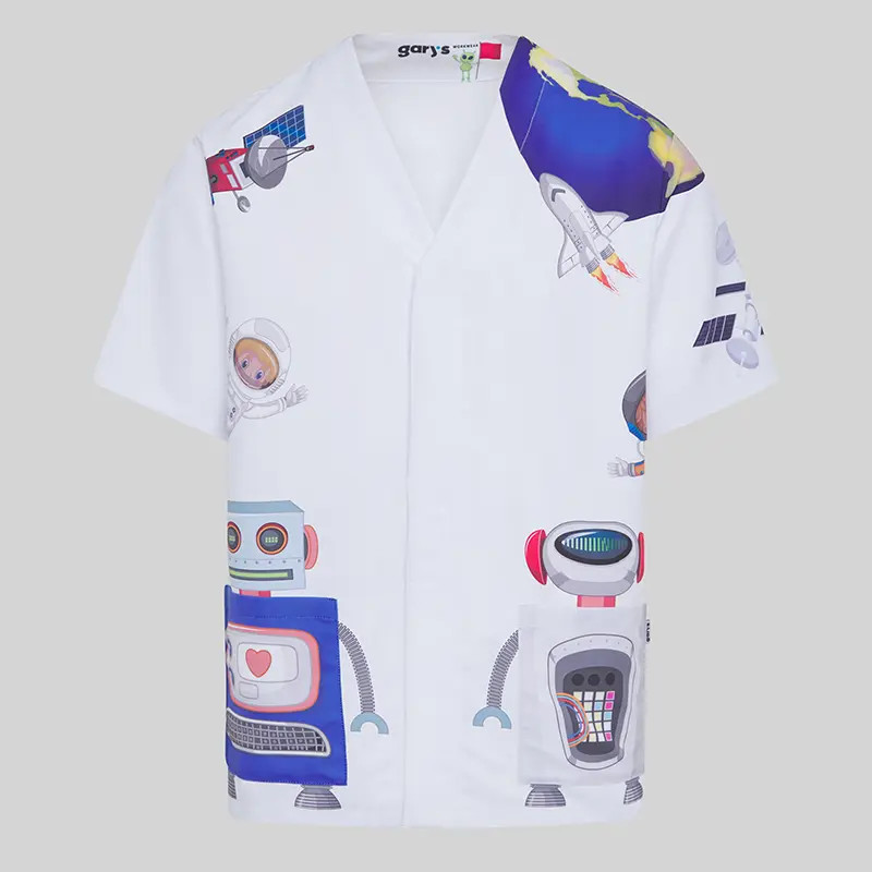 Chaqueta sanitaria con dibujos Amaia Astronauta - Gary's