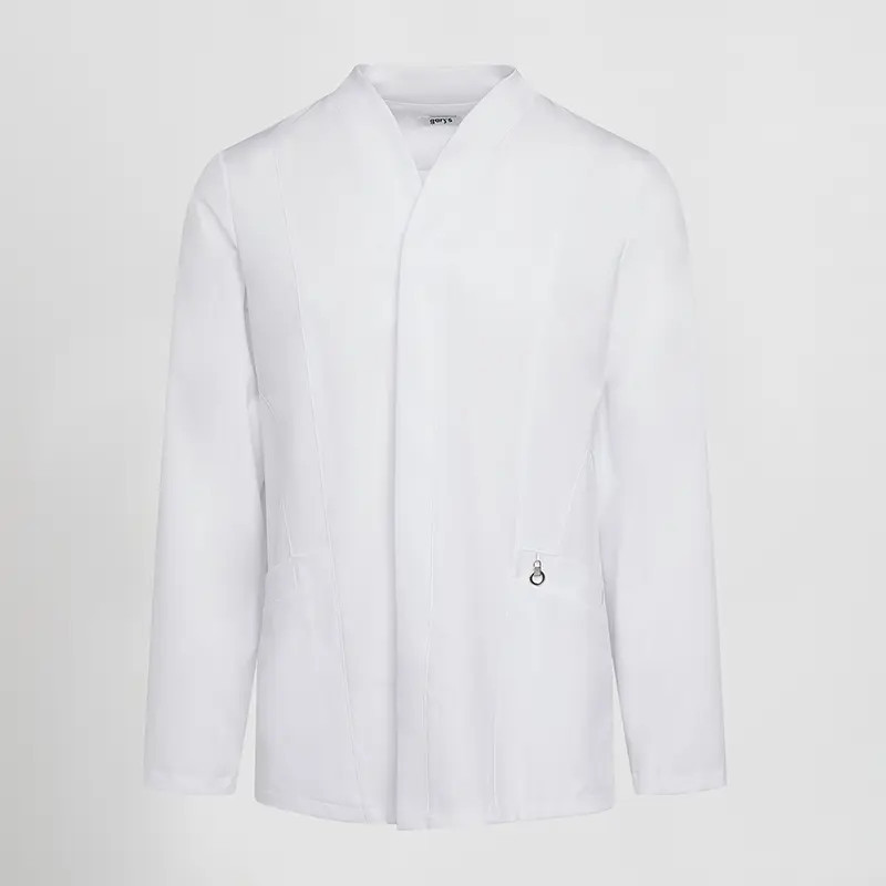 Casaca laboral sanitaria de hombre blanca Nilo - Gary's