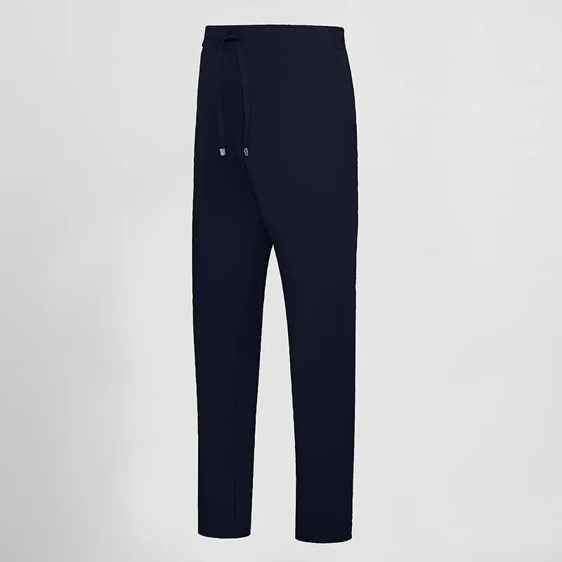 Pantalón hombre marino microfibra 360 con bolsillo francés - Gary's