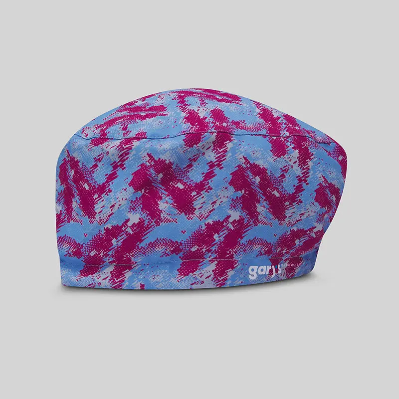 Gorro quirófano goma posterior Digital Frambuesa - Gary's