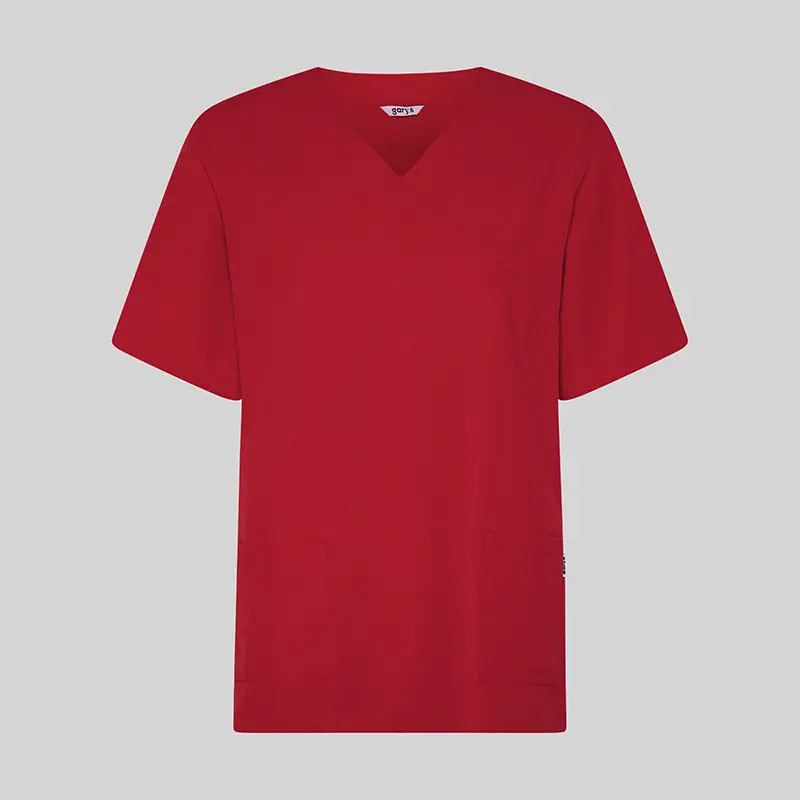 Camisola pijama de microfibra Nerea burdeos - Gary's