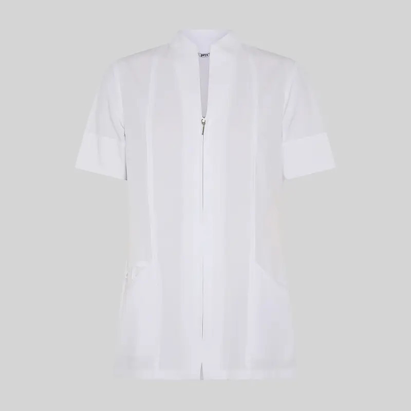 Casaca laboral blanca de microfibra 360 Yanira - Gary's 662200