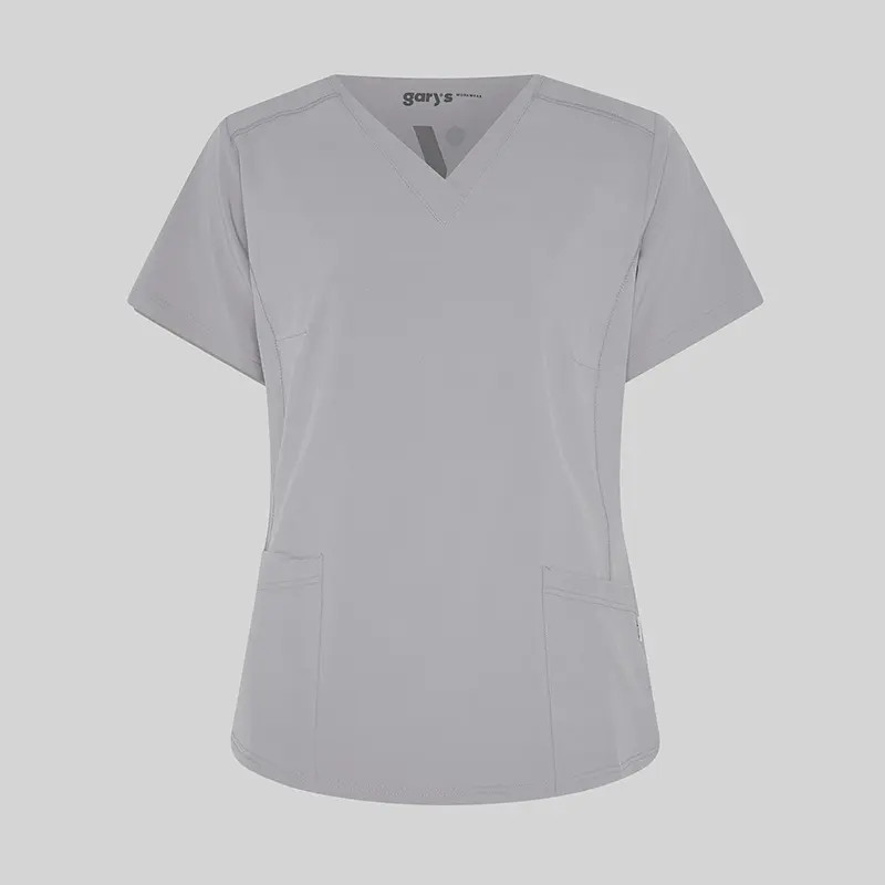 Camisola mujer gris perla de microfibra 360 Rosalía - Gary's