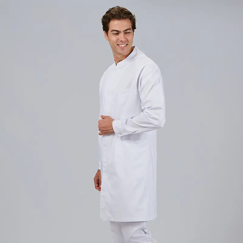 Bata sanitaria con cuello mao Omar de Garys - Compra online