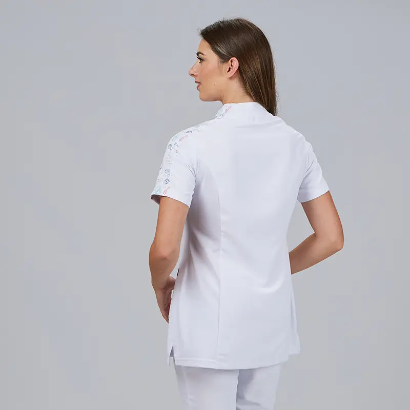 Chaqueta sanitaria mujer cuello chimenea Dunia - Gary's