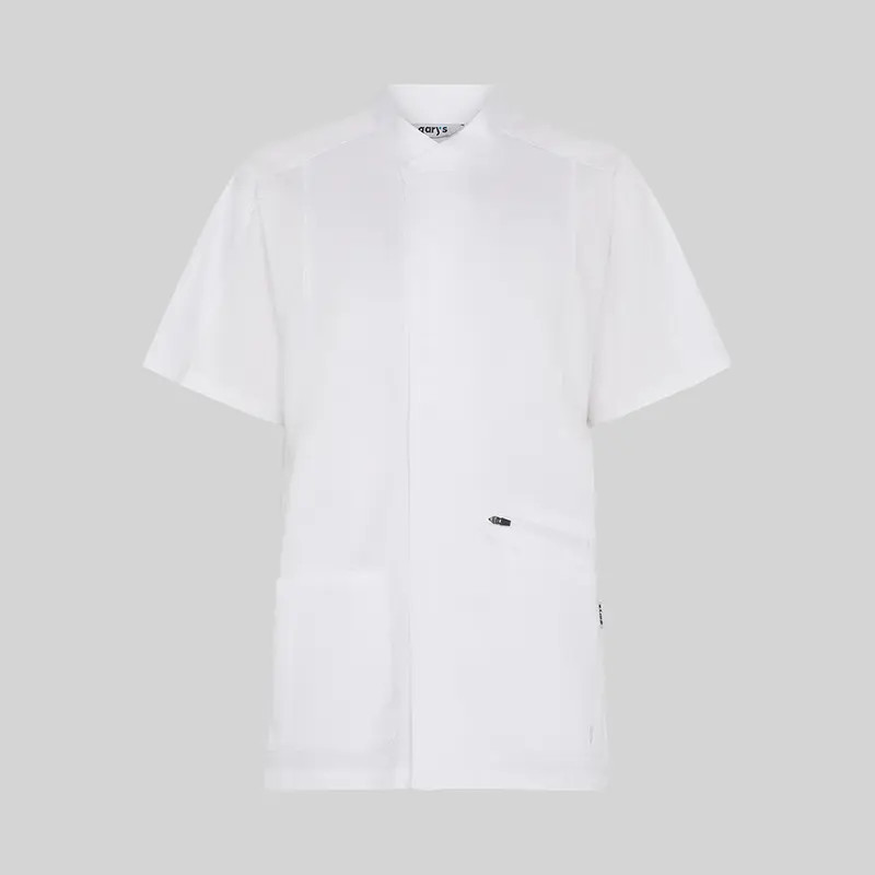 Chaqueta hombre corchetes ocultos blanca Jesua - Gary's 600108