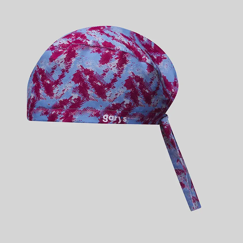 Gorro sanitario con tiras Digital Frambuesa - Gary's