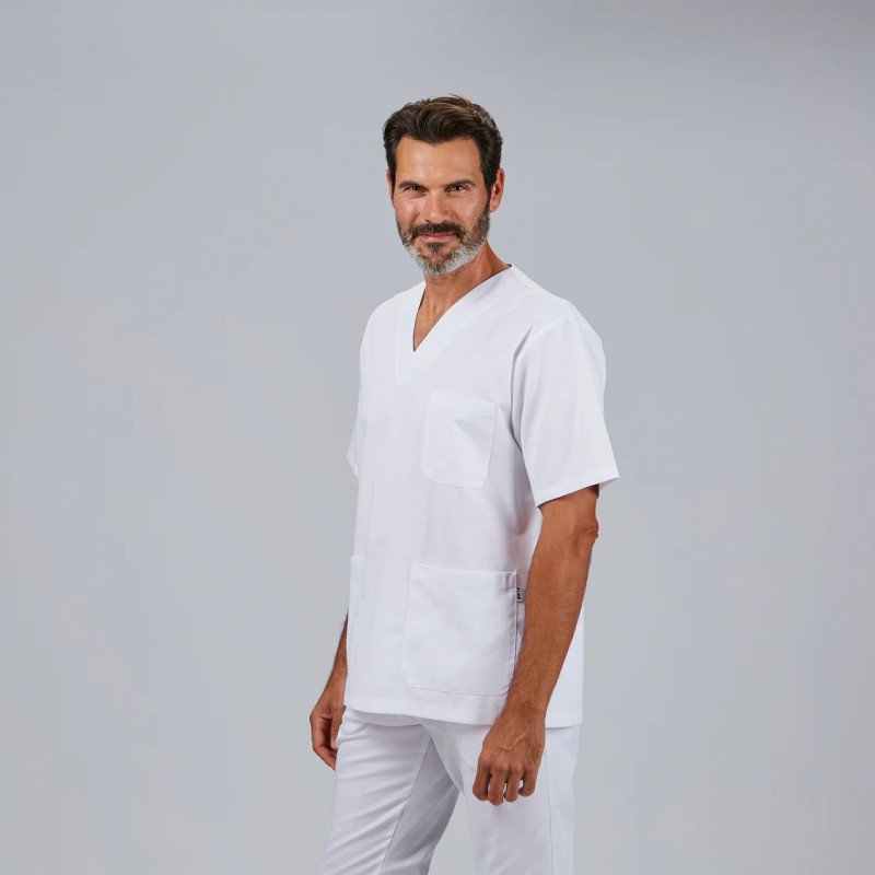 Casaca pijama sanidad unisex blanca Red Line - Gary's 671101