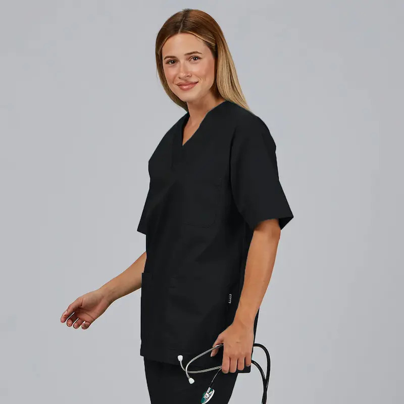 Casaca pijama pico unisex negra Red Line - Gary's 671101