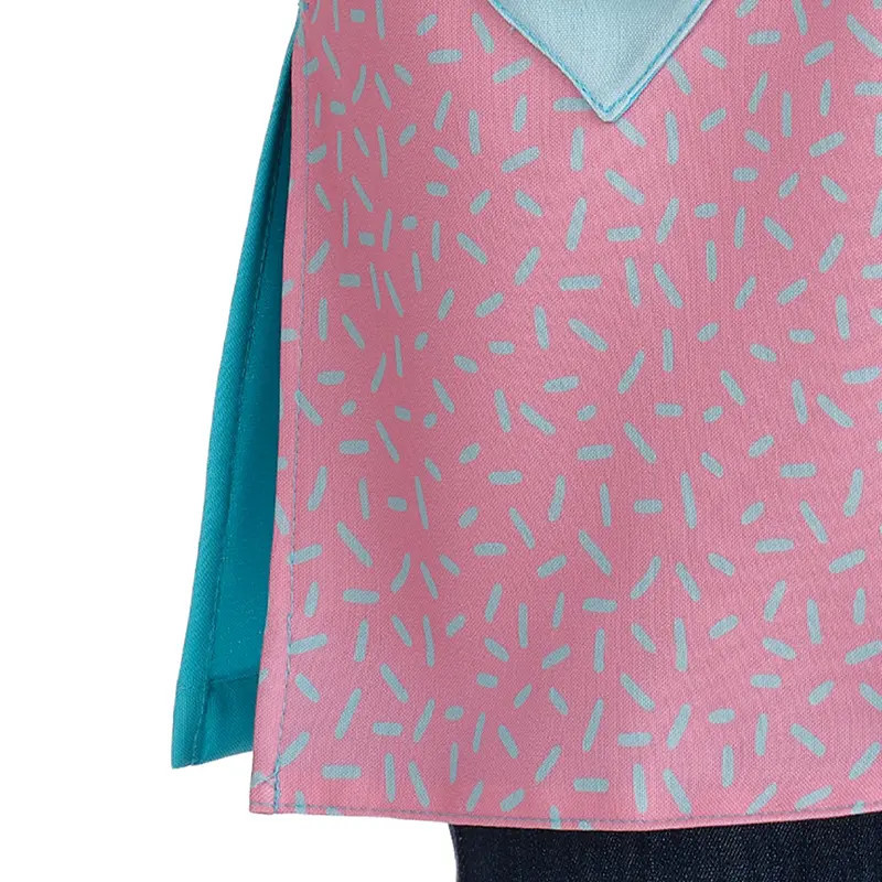 Bata maestra sin mangas Corazones - Lacla 52605696