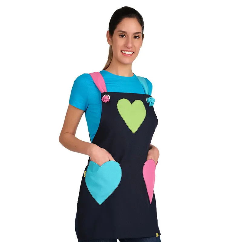 Estola de maestra con botón Corazón - Lacla 22602472