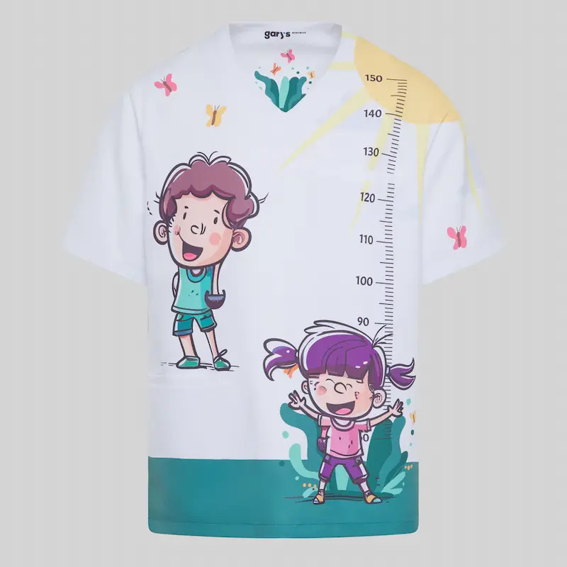 Camisola sanitaria dibujos Alegría unisex Mika - Gary's 600071