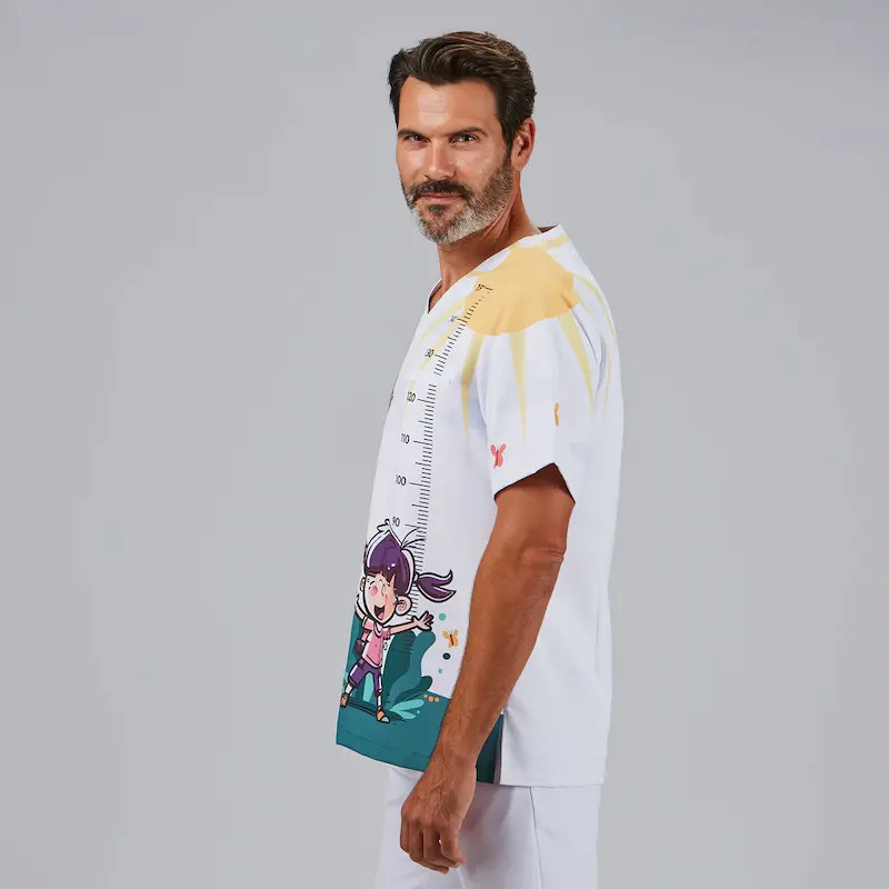 Camisola sanitaria dibujos Alegría unisex Mika - Gary's 600071