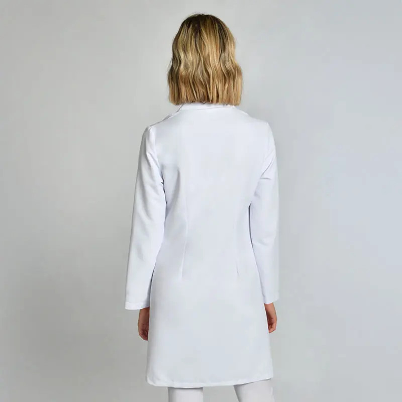 Bata laboratorio de microfibra para mujer - Dyneke