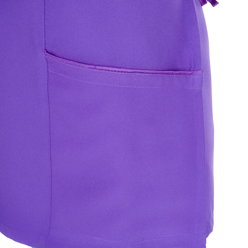 Estola laboral peluquería y estética morada Lacla.