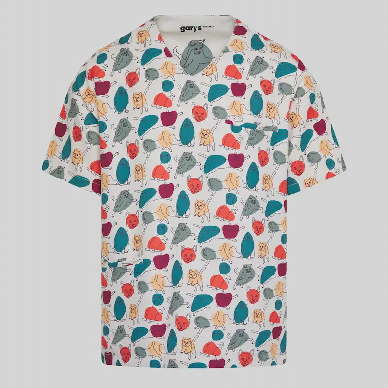 Camisola pijama sanidad Ronroneo unisex Mika - Gary's