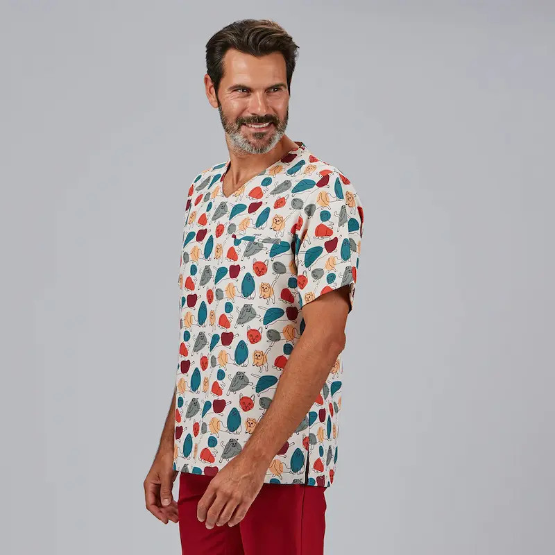 Camisola pijama sanidad Ronroneo unisex Mika - Gary's