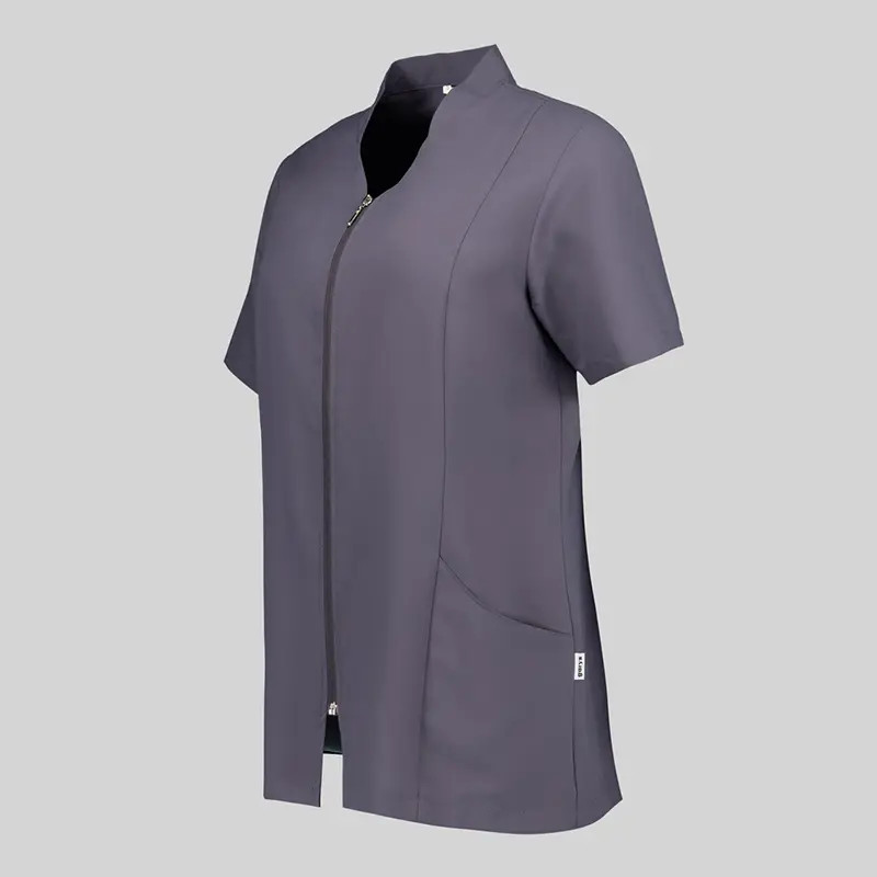 Casaca laboral Menorca gris marengo de microfibra - Gary's 652900