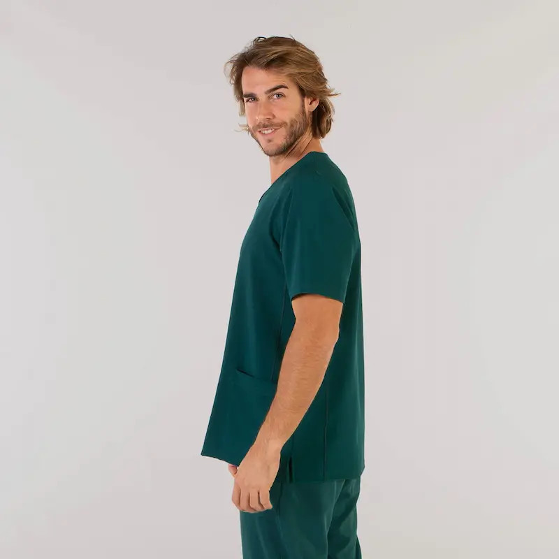 Camisola pijama verde petróleo microfibra 360 Tadeo - Gary's
