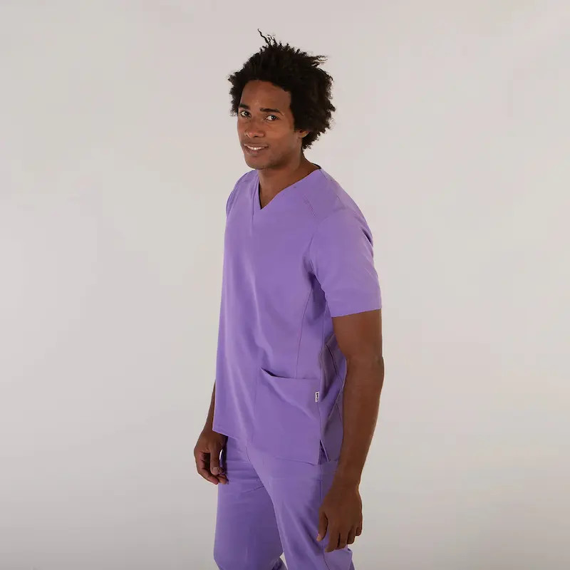 Camisola sanitaria lila microfibra 360 Tadeo - Gary's