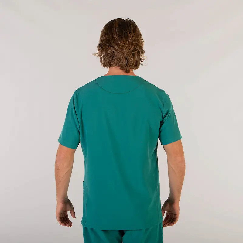Camisola médica verde microfibra 360 Tadeo - Gary's