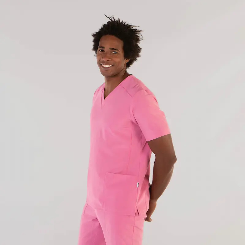 Camisola sanitaria rosa microfibra 360 Tadeo - Gary's