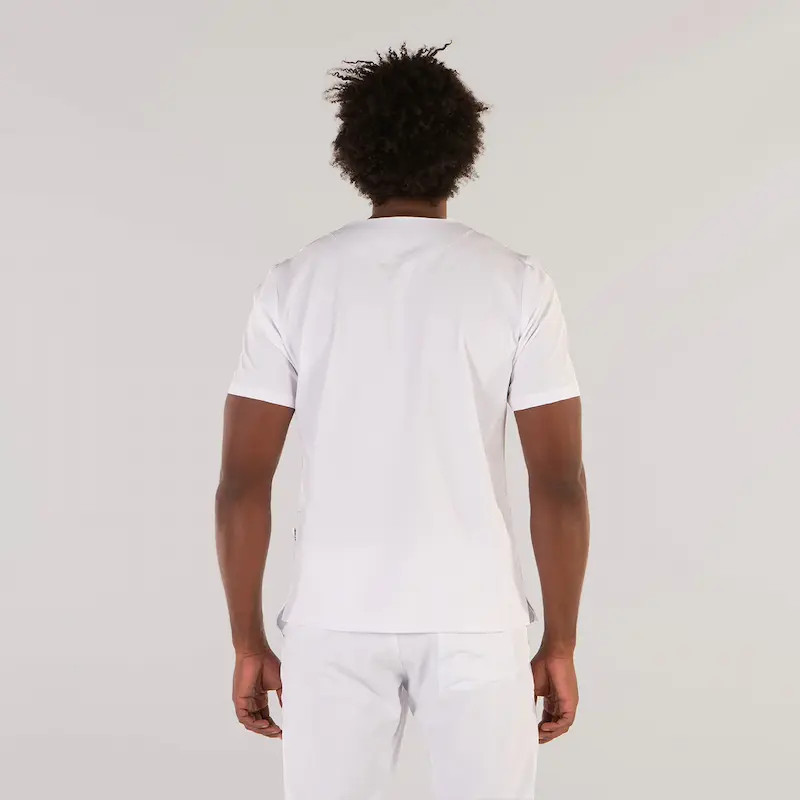 Camisola sanitaria blanca microfibra 360 Tadeo - Gary's