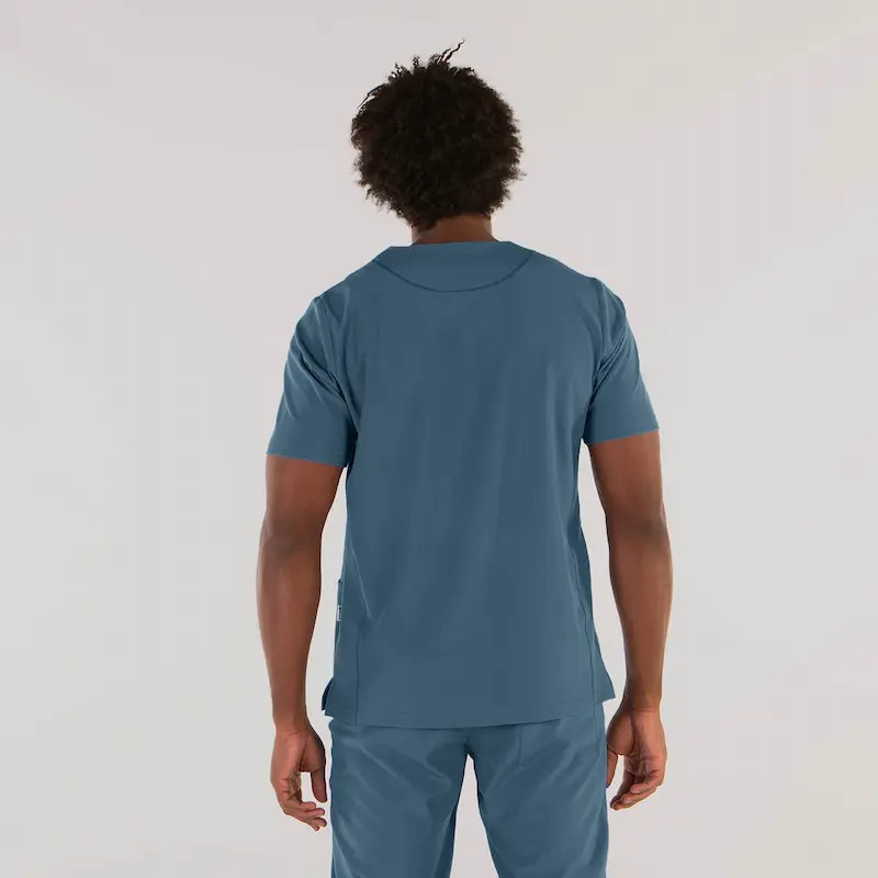 Camisola laboral azul grisáceo microfibra 360 Tadeo - Gary's