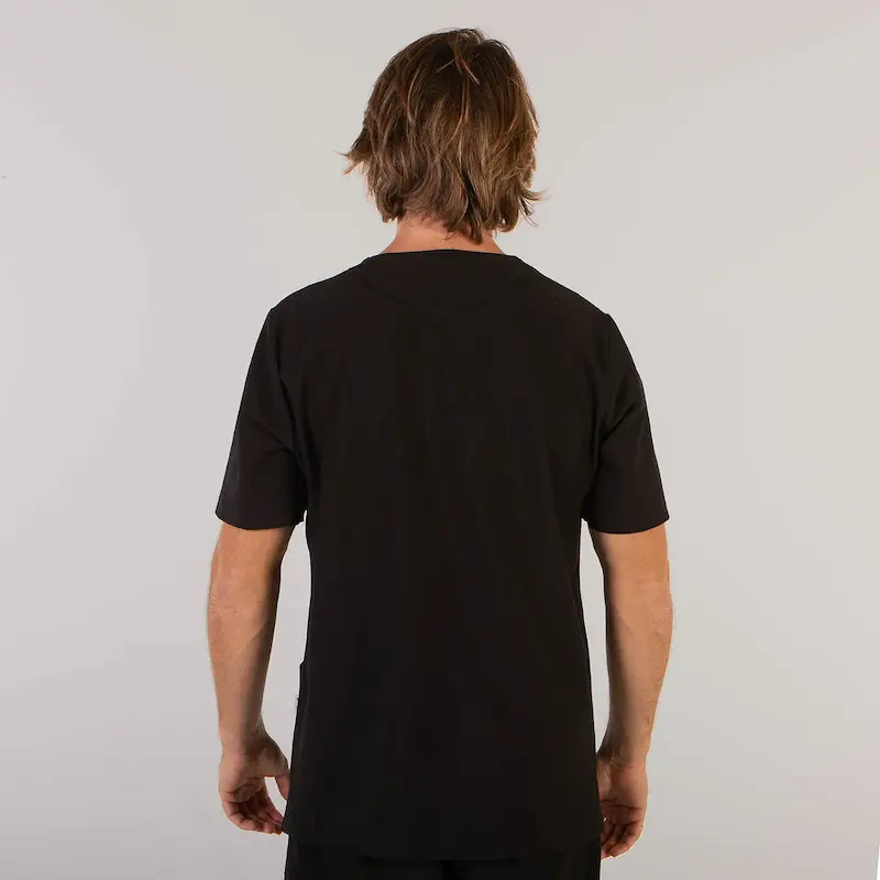 Camisola de hombre negra microfibra 360 Tadeo - Gary's