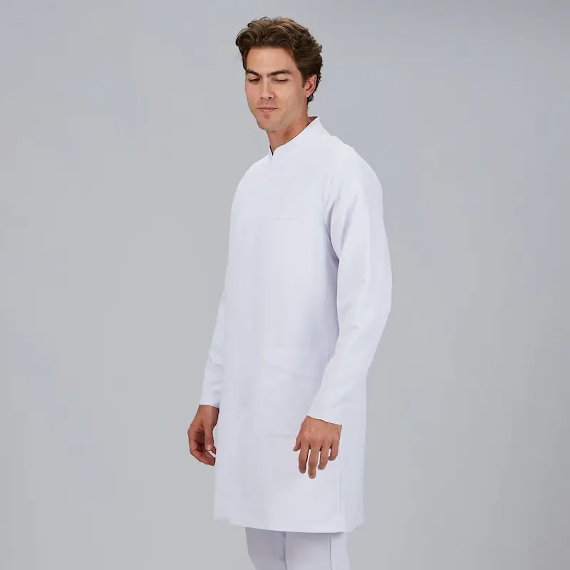 Bata médica de microfibra cuello mao Saul - Gary's